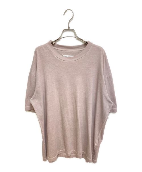 Maison Margiela（メゾンマルジェラ）Maison Margiela (メゾンマルジェラ) ガーメントダイTシャツ ピンク サイズ:46の古着・服飾アイテム