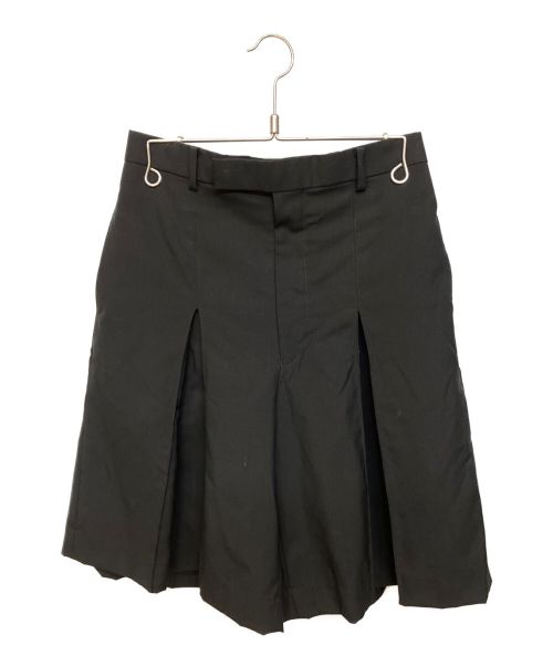 LITTLEBIG（リトルビッグ）LITTLEBIG (リトルビッグ) 22SS プリーツショートパンツ ブラック サイズ:SIZE 44の古着・服飾アイテム