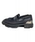 both (ボース) Logo Plaque Leather Boat Shoes ブラック サイズ:41：15000円