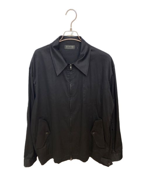s'yte（サイト）s'yte (サイト) ジップアップジャケット ブラック サイズ:3の古着・服飾アイテム