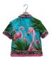 DOLCE & GABBANA (ドルチェ＆ガッバーナ) KHALED KHALED (キャレド キャレド) Flamingo Print Hawaiian Shirt マルチカラー サイズ:SIZE 9：15000円