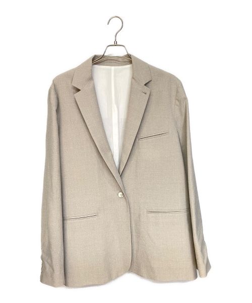 seya.（セヤ）seya. (セヤ) テーラードジャケット ベージュ サイズ:XLの古着・服飾アイテム