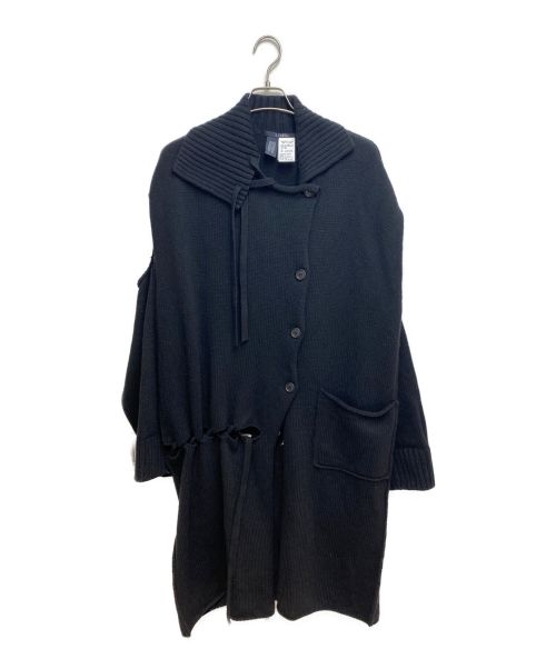 LIMI feu（リミフゥ）LIMI feu (リミフゥ) レース切替ニットジャケット ブラック サイズ:2の古着・服飾アイテム