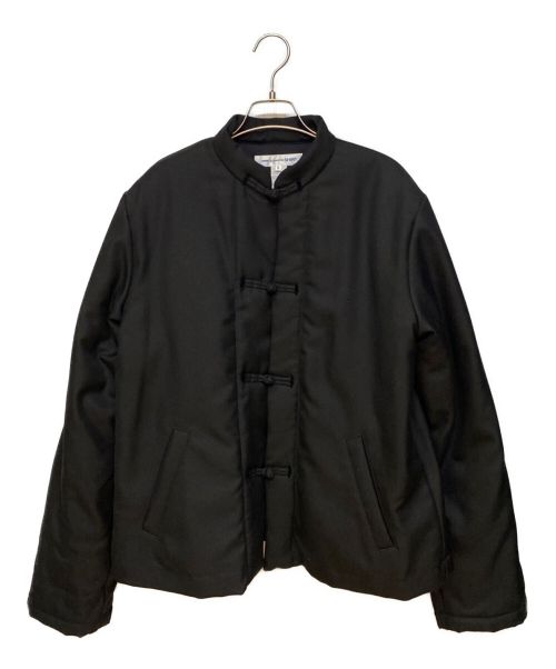 COMME des GARCONS SHIRT（コムデギャルソンシャツ）COMME des GARCONS SHIRT (コムデギャルソンシャツ) 中綿チャイナジャケット ブラック サイズ:XLの古着・服飾アイテム