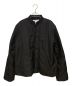 COMME des GARCONS SHIRT（コムデギャルソンシャツ）の古着「中綿チャイナジャケット」｜ブラック