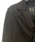 中古・古着 Y's (ワイズ) 切替ジャケット ブラック サイズ:1 未使用品：12800円