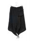 Y's (ワイズ) パネル切替スカート ブラック サイズ:1：15800円