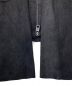中古・古着 GIORGIO BRATO (ジョルジョブラッド) ノーカラーレザージャケット ブラック サイズ:38 未使用品：10800円