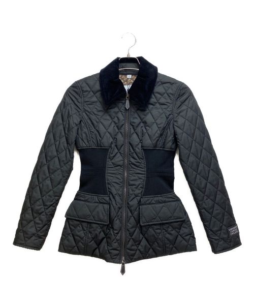 BURBERRY（バーバリー）BURBERRY (バーバリー) キルティングジャケット ブラック サイズ:38 未使用品の古着・服飾アイテム