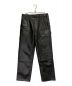 SUPREME（シュプリーム）の古着「Leather Double Knee Painter Pants」｜ブラック