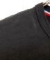 中古・古着 MONCLER (モンクレール) COMME des GARCONS (コムデギャルソン) ポケットデザインTシャツ ブラック サイズ:XS：15000円