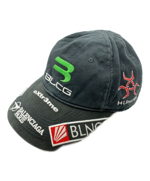 BALENCIAGA（バレンシアガ）BALENCIAGA (バレンシアガ) Gamer cap ブラック サイズ:59cmの古着・服飾アイテム