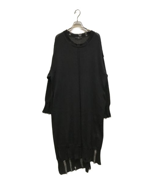 Y's（ワイズ）Y's (ワイズ) ニットワンピース ブラック サイズ:2の古着・服飾アイテム