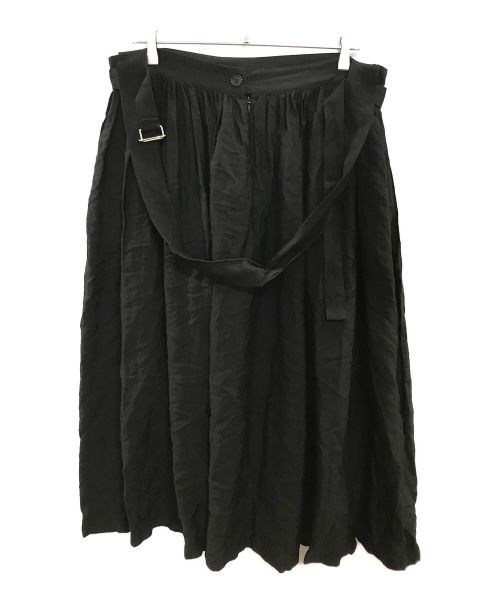 LIMI feu（リミフゥ）LIMI feu (リミフゥ) サスペンダースカート ブラック サイズ:Ｓの古着・服飾アイテム