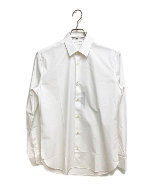Saint Laurent Paris（サンローランパリ）Saint Laurent Paris (サンローランパリ) ドレスシャツ ホワイト サイズ:37の古着・服飾アイテム