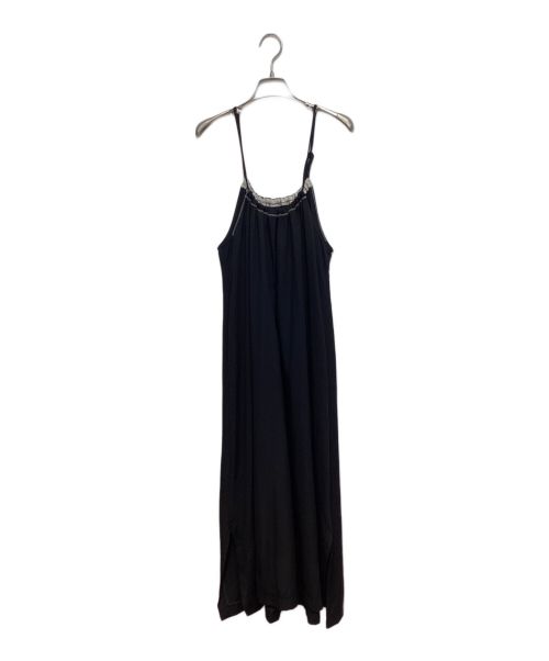Y's（ワイズ）Y's (ワイズ) Cupro camisole dress （キュプラキャミソールドレス） ブラック サイズ:1の古着・服飾アイテム