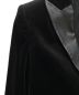 中古・古着 GUCCI (グッチ) ベロアスモーキングジャケット ブラック サイズ:36：24800円