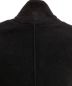 中古・古着 RICK OWENS (リック オウエンス) 袖レザーウールジャケット ブラック サイズ:36：19800円