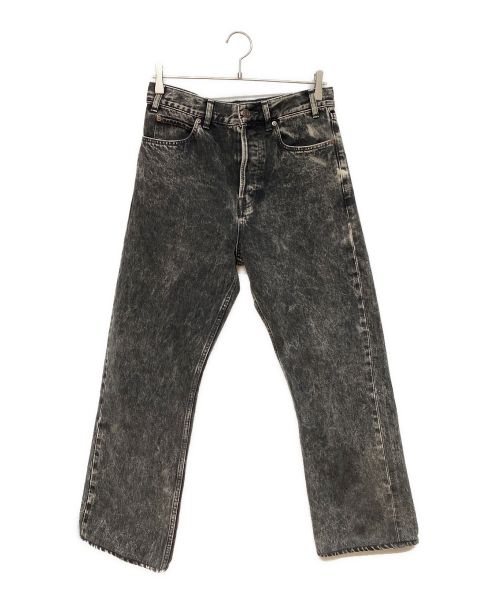 CELINE（セリーヌ）CELINE (セリーヌ) アシッドグレーカートジーンズ ブラック サイズ:29の古着・服飾アイテム