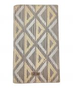Christian Diorクリスチャン ディオール）の古着「ロゴ総柄二つ折りカードケース」｜グレー