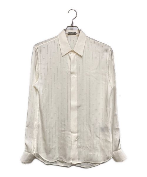 Dior（ディオール）Dior (ディオール) CDアイコンシャツ ホワイト サイズ:39の古着・服飾アイテム
