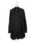 COMME des GARCONS HOMME PLUS（コムデギャルソンオムプリュス）の古着「22AW ポリエステル縮絨シャツ」｜ブラック
