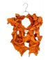 HOUGA（ホウガ）の古着「kiki frill vest」｜オレンジ