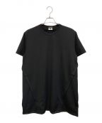COMME des GARCONS HOMME PLUSコムデギャルソンオムプリュス）の古着「切替Tシャツ/AD2023」｜ブラック