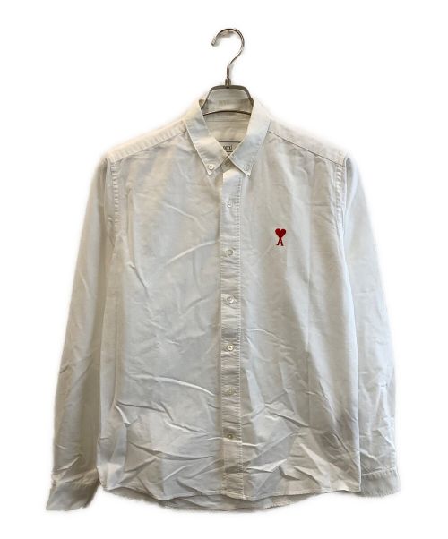 ami（アミ）ami (アミ) 長袖シャツ ホワイト サイズ:37の古着・服飾アイテム