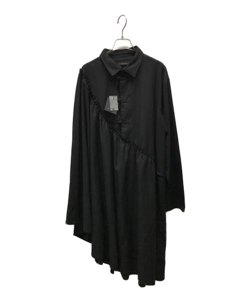 NOT CONVENTIONAL（ノットコンベンショナル）NOT CONVENTIONAL (ノットコンベンショナル) cape china dress ブラック サイズ:FREEの古着・服飾アイテム