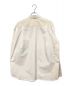 sacai (サカイ) ×THOMAS MASON(トーマス・メイソン) 23AW ジップデザインシャツ ホワイト サイズ:4：42000円