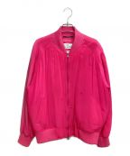 Maison Margielaメゾンマルジェラ）の古着「REPLICA ボンバージャケット」｜ピンク