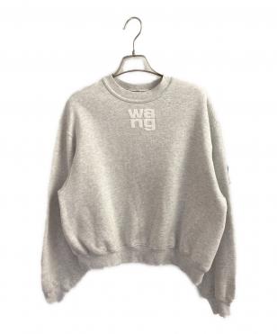 クロップドクルーネックスウェット