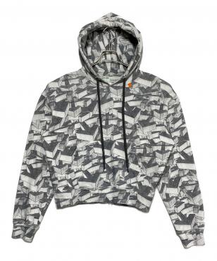 20SS アローパターン総柄パーカー