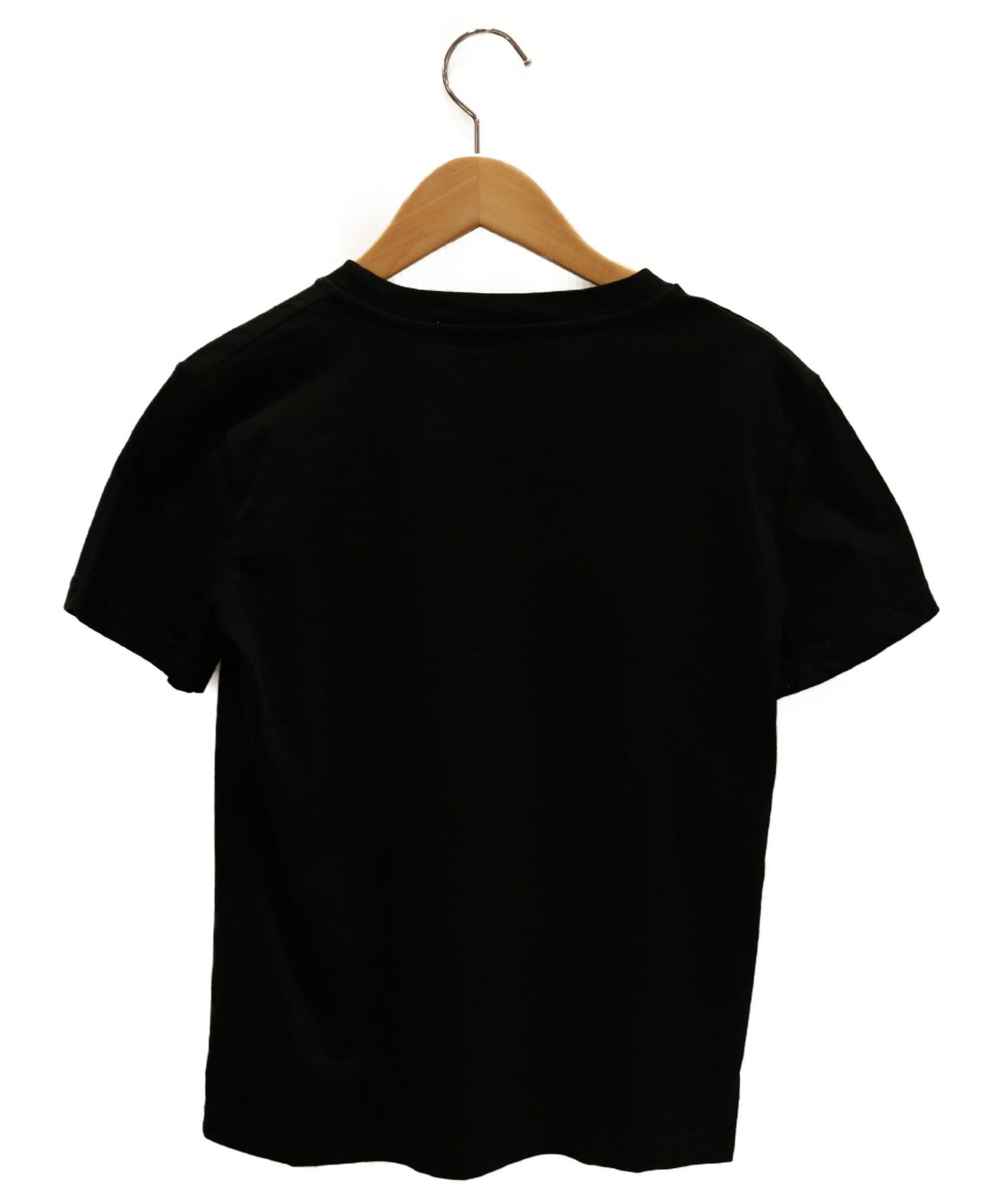 MOSCHINO (モスキーノ) ベアプリントTシャツ ブラック サイズ:I 38