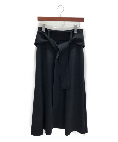 CELINE（セリーヌ）CELINE (セリーヌ) ベルト付きロングスカート ブラック サイズ:38 未使用品 2018AWの古着・服飾アイテム