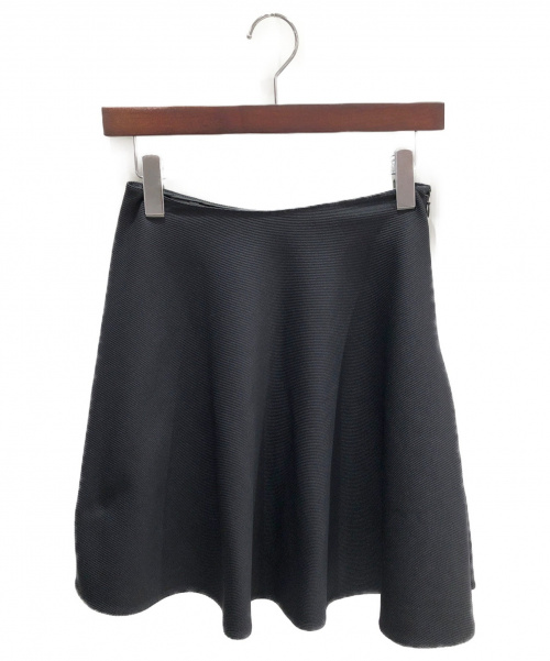 PRADA（プラダ）PRADA (プラダ) フレアスカート ブラック サイズ:40の古着・服飾アイテム