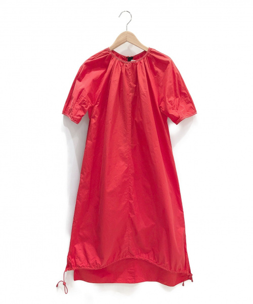 MARNI（マルニ）MARNI (マルニ) オーバーサイズシャツワンピース レッド サイズ:38の古着・服飾アイテム