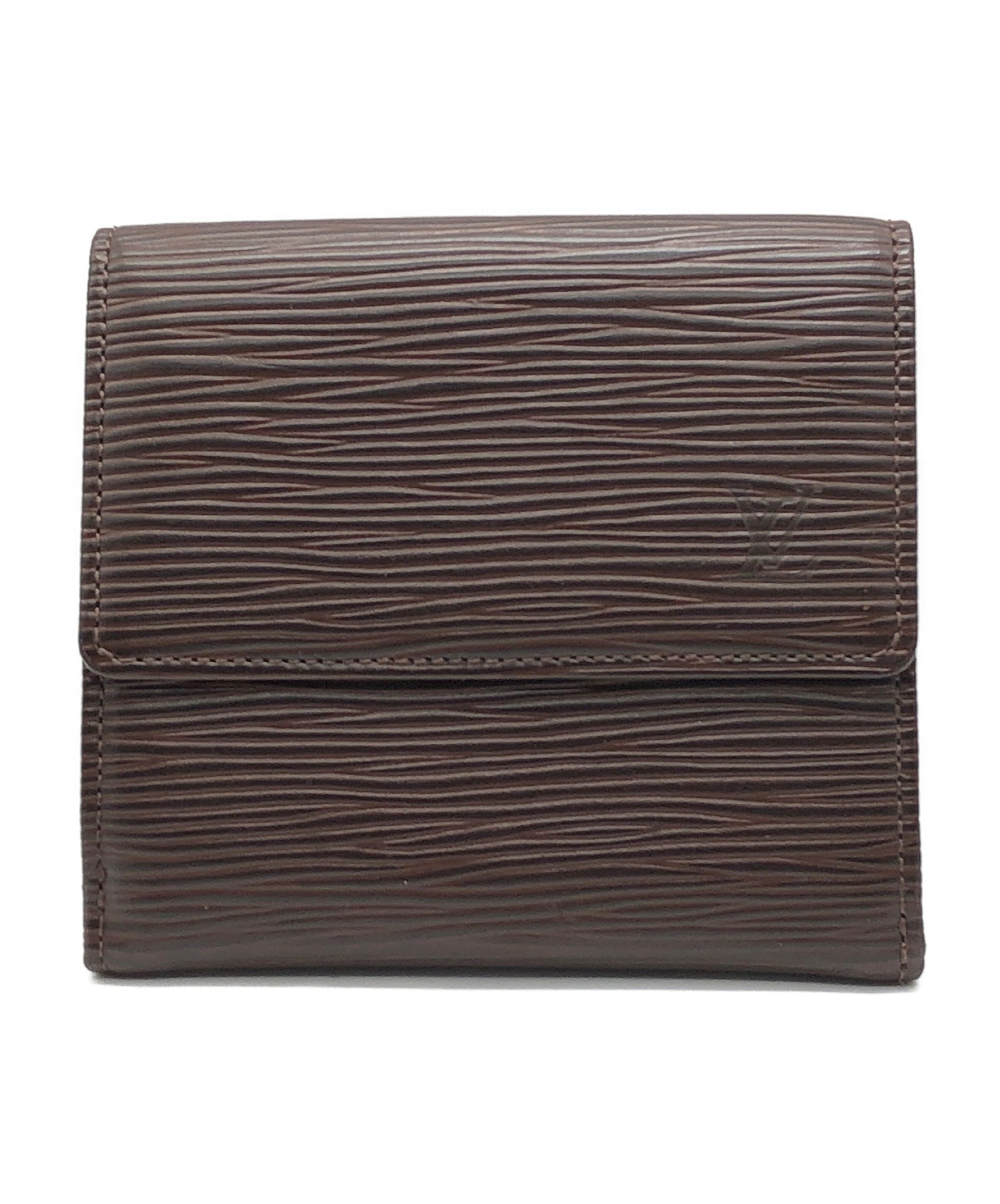 中古 古着通販 Louis Vuitton ルイヴィトン 3つ折り財布 ブラウン エピ モカ ブランド 古着通販 トレファク公式 Trefac Fashion