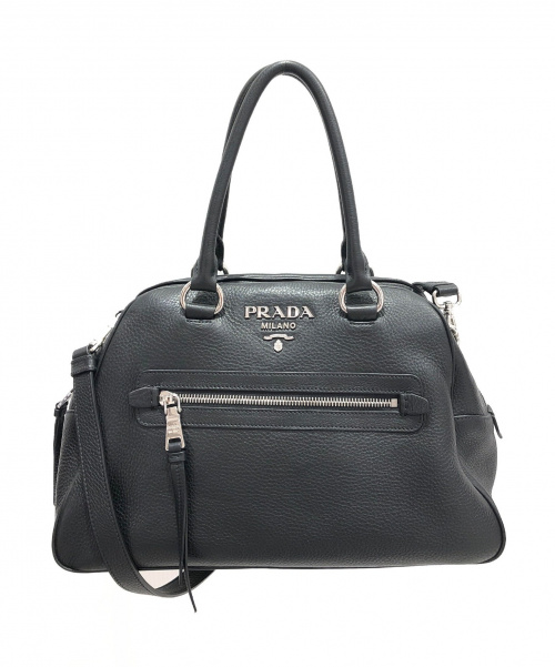 PRADA（プラダ）PRADA (プラダ) 2WAYバッグ ブラック サイズ:-の古着・服飾アイテム