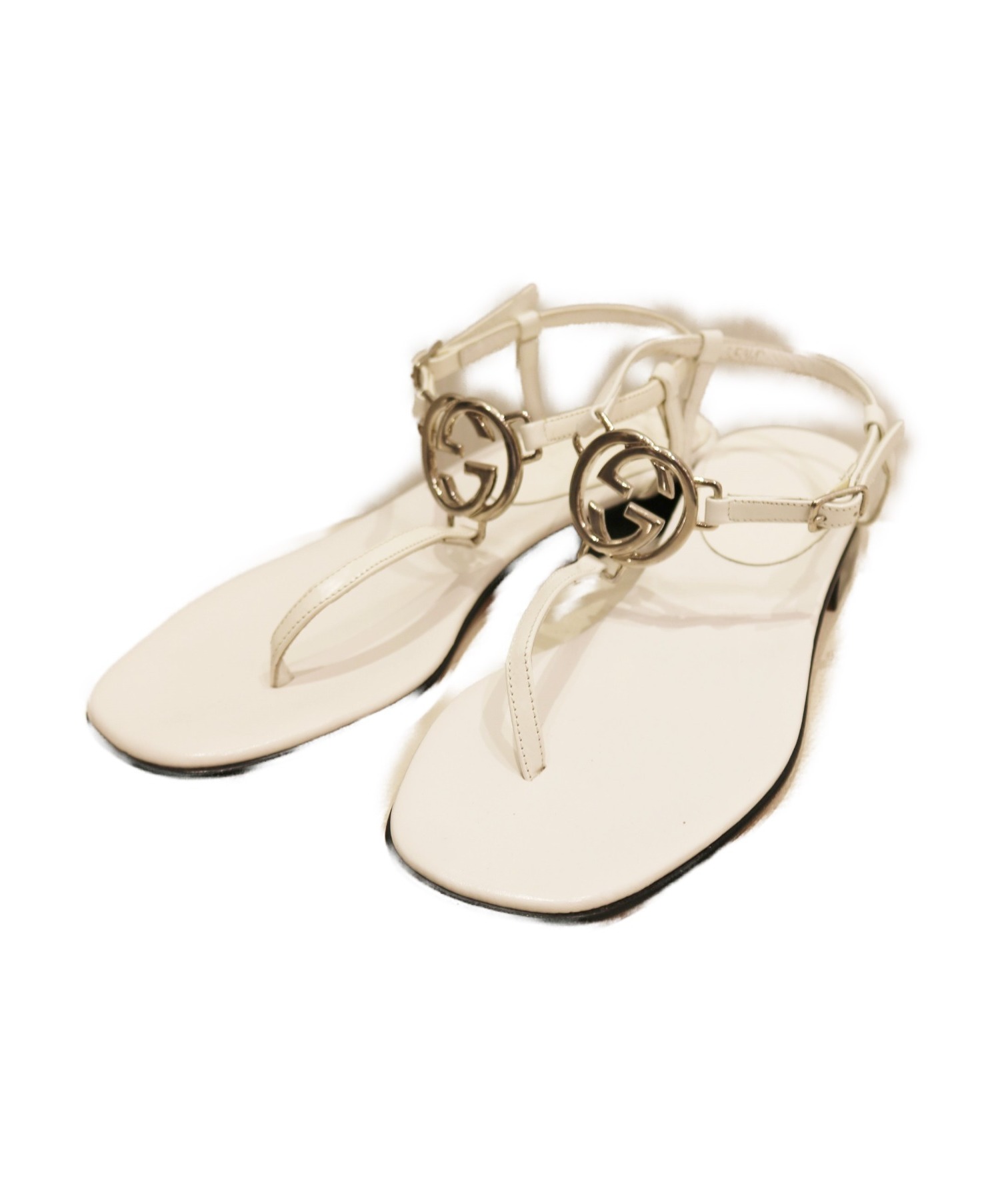 正規品直輸入】 未使用 GGサンダル35 グッチ GUCCI サンダル - www