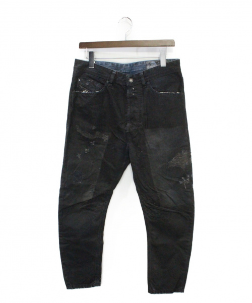 DIESEL（ディーゼル）DIESEL (ディーゼル) ジョグジーンズ ブラック サイズ:29の古着・服飾アイテム