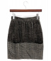 FENDI (フェンディ) 切替スカート ブラウン サイズ:38：4800円