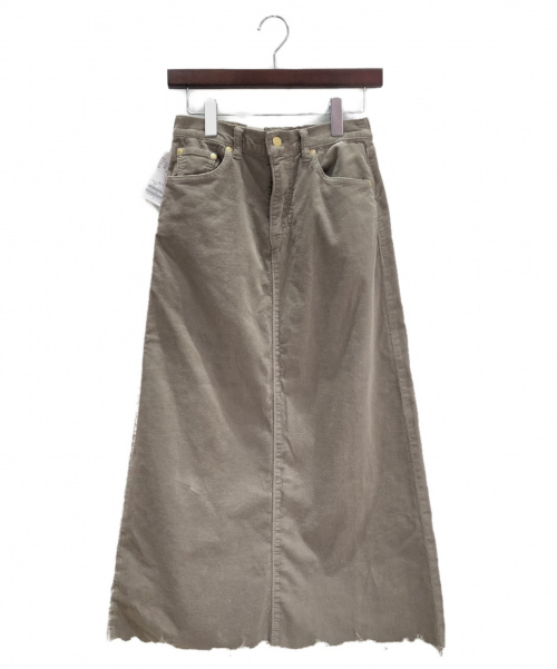 SURT（サート）SURT (サート) コーデュロイスカート ベージュ サイズ:S 未使用品の古着・服飾アイテム