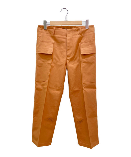 SOFIE D'HOORE（ソフィードール）SOFIE D'HOORE (ソフィー ドール) カーゴパンツ オレンジ サイズ:38の古着・服飾アイテム