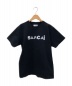 A.P.C×sacai（アーペーセー×サカイ）の古着「21SS ロゴTシャツ」｜ブラック