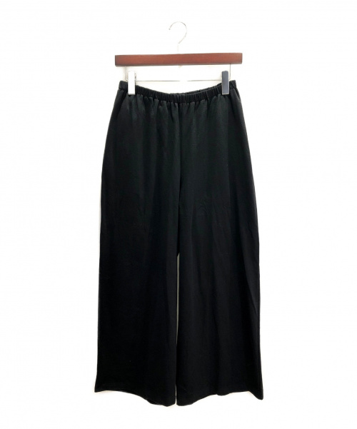 nagonstans（ナゴンスタンス）nagonstans (ナゴンスタンス) ワイドパンツ ブラック サイズ:38 未使用品の古着・服飾アイテム