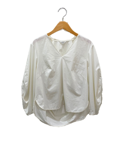 ENFOLD（エンフォルド）ENFOLD (エンフォルド) ランタンアームプルオーバー ホワイト サイズ:36の古着・服飾アイテム