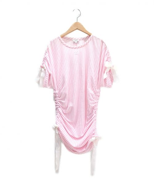CHANEL（シャネル）CHANEL (シャネル) カットソーワンピース ピンク サイズ:38の古着・服飾アイテム