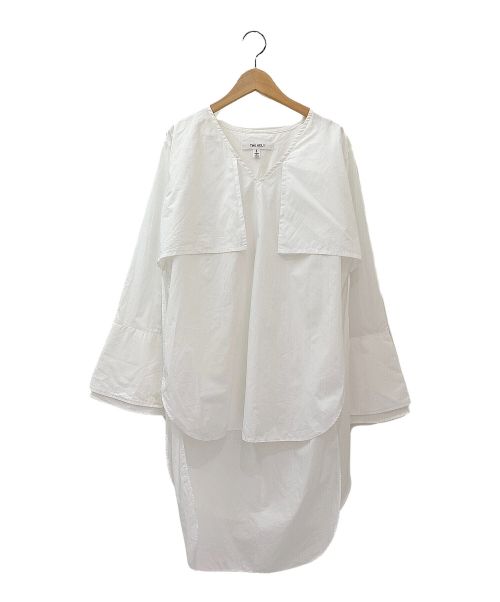 THE KEIJI（ザ・ケイジ）THE KEIJI (ザ・ケイジ) フライフロントシャツ ホワイトの古着・服飾アイテム